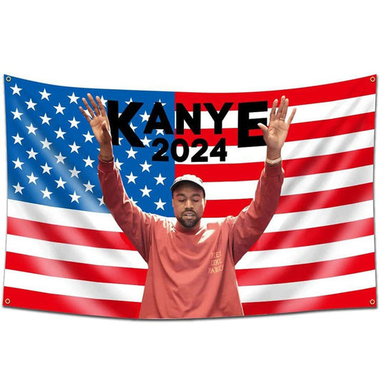 Kanye Flag Banner
